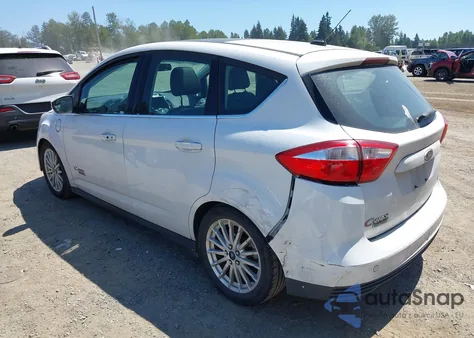 2014 Ford C-Max Energi Sel from USA, damaged, VIN 1FADP5CU0EL510756
